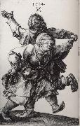 Dancing Peasant Couple Albrecht Durer